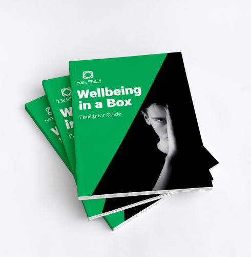 Image of 3 Wellbeing in a Box booklets