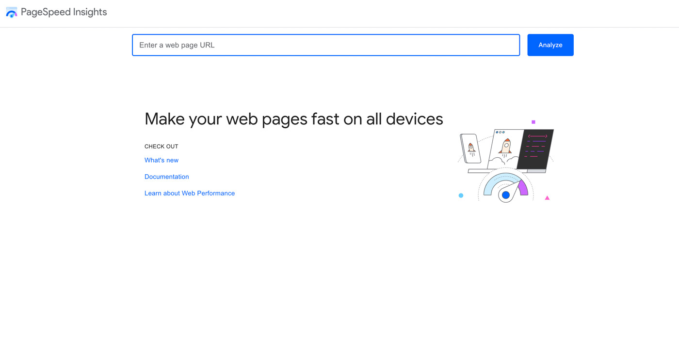 Google page speed insights